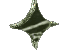 Green Marble Spinning Star